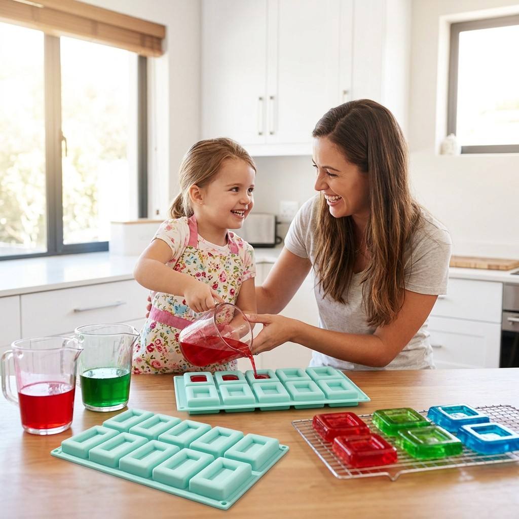 Molde de silicona antiadherent - Soap Making Tray reseña y precio