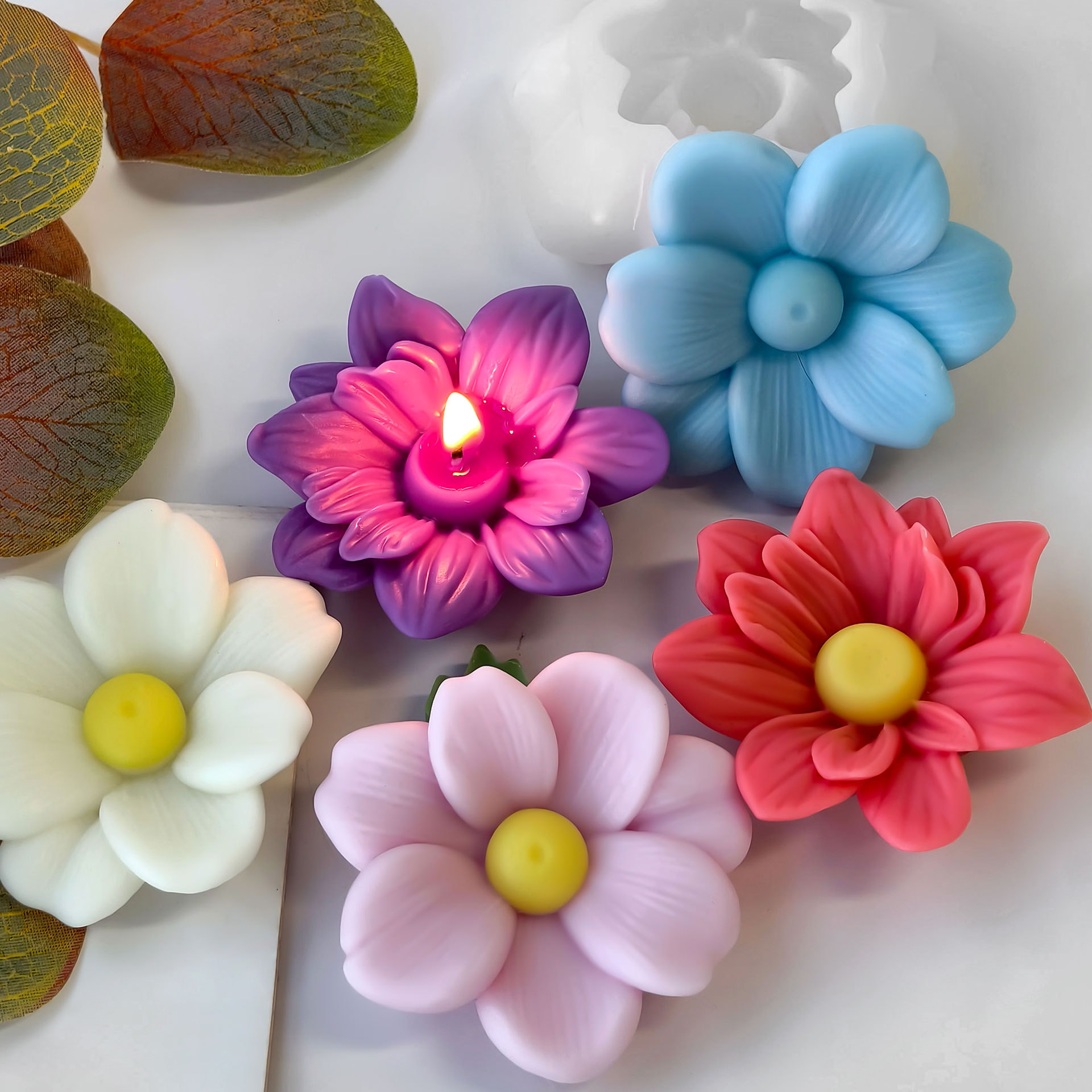 DIY flores Aroma vela molde de - Soap Making Essentials reseña y precio