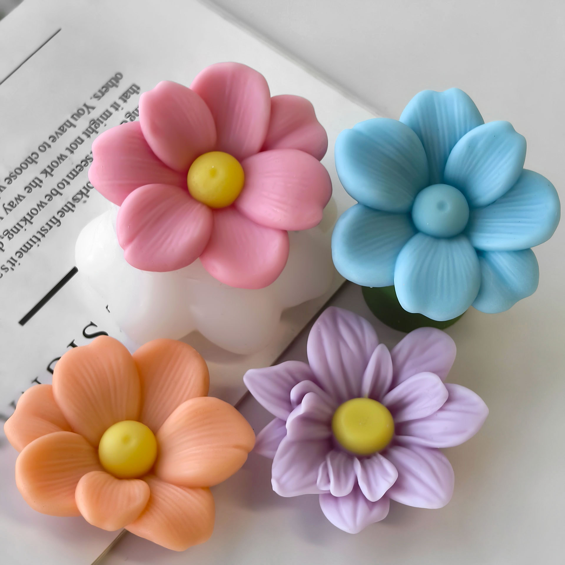 DIY flores Aroma vela molde de - Soap Making Essentials reseña y precio