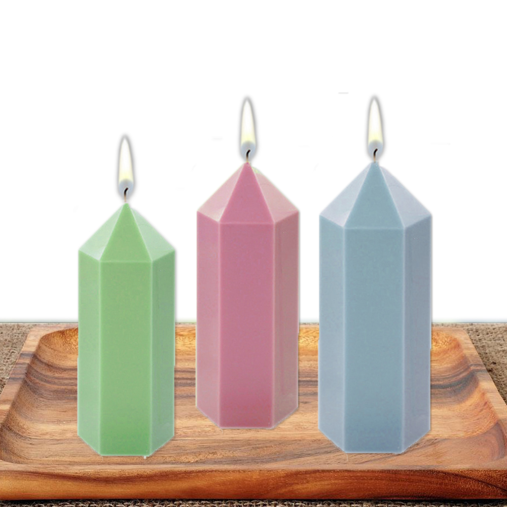 Moldes de vela de columna Hexa - Soap Making Essentials reseña y precio
