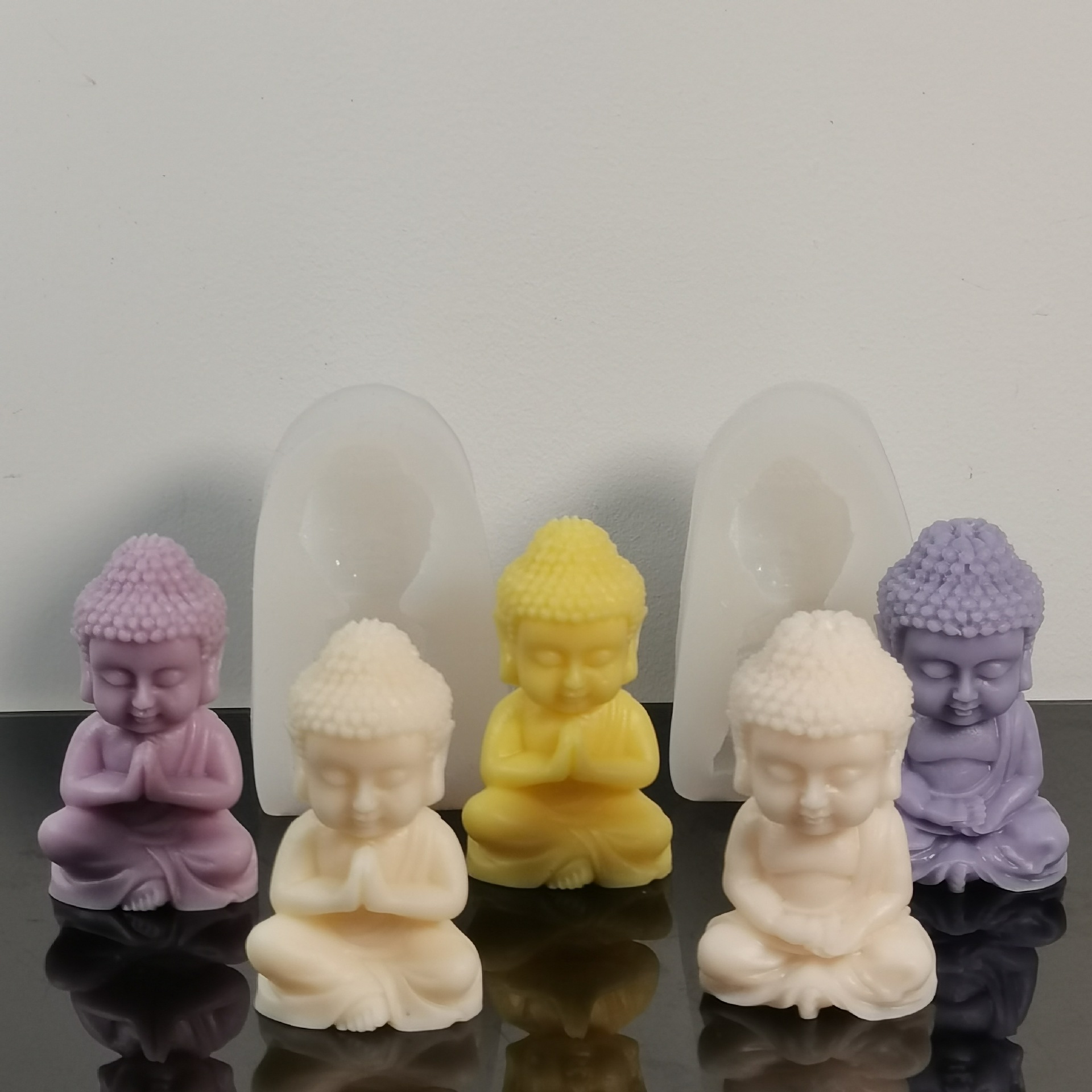 Molde de vela de silicona Mait - Soap Making Essentials reseña y precio
