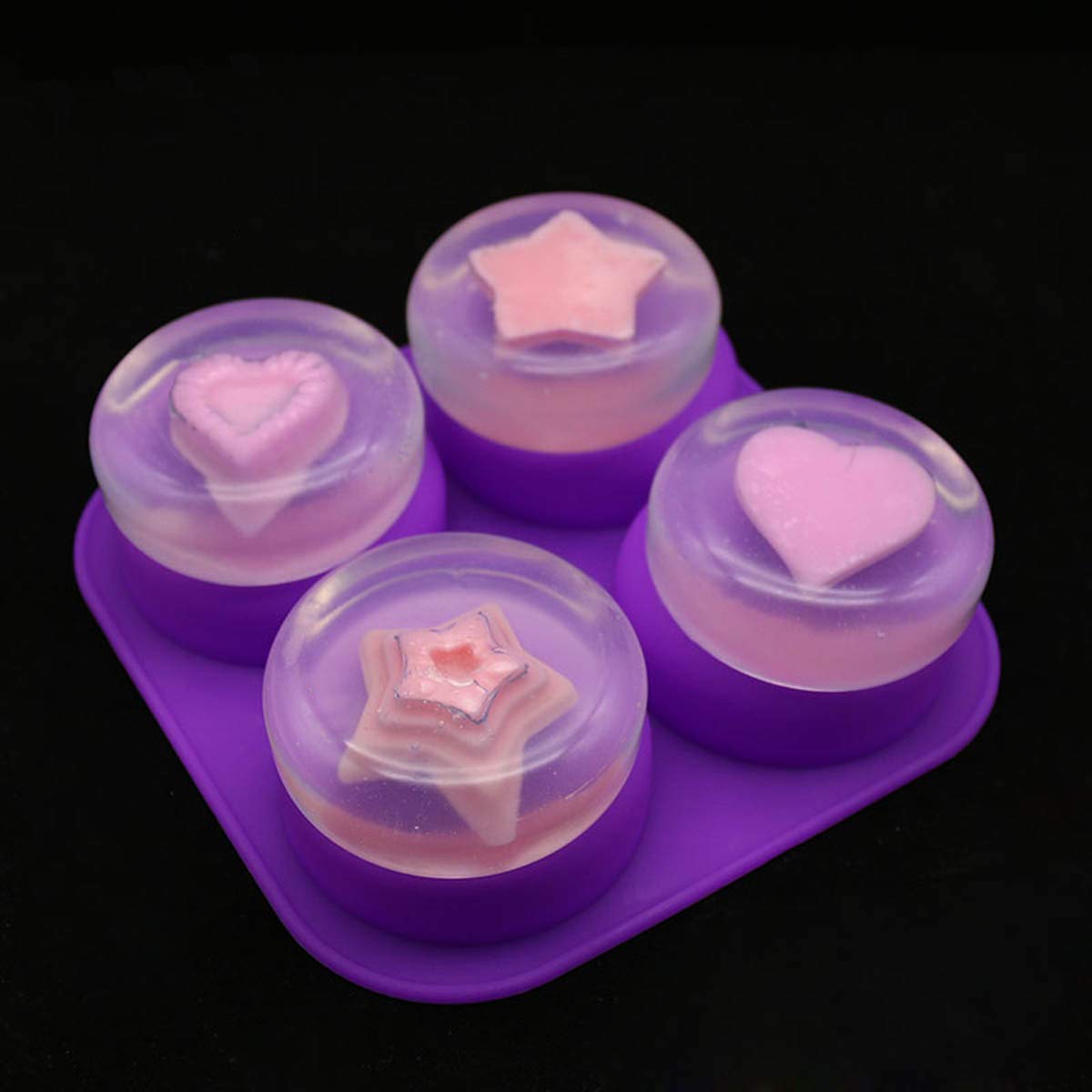 1-2 Moldes de Silicona Redondo - Soap Making Tray reseña y precio