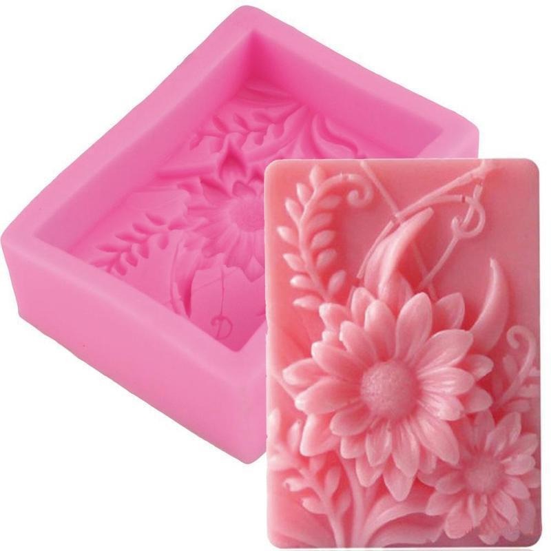 Molde de silicona 3D cuadrado  - Soap Making Experiment reseña y precio